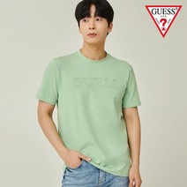 게스 MN2K9004 [수입에센셜]GUESS 빅로고 스판 반팔티