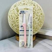 (ABM도매콜) (균일가1000)접이식 눈썹칼 2입, 상세페이지 참조