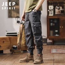 JEEP SPIRIT 지프 스피릿 멀티 카고 팬츠 남성 카고 조거 팬츠JP6696+양말 증정