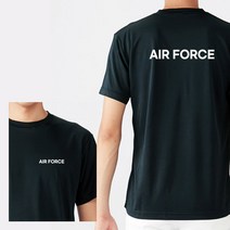 라운드 반팔 AIR FORCE 커스텀 화이트 쿨 티셔츠길단 유니폼 유니폼제작 커스텀 커스텀티셔츠 티셔츠제작 굿즈 굿즈제작 주문제작