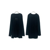 리더스도매 데이트룩 봄티 여성 검정 봄옷 나들이 스판티 패션코디 여자 가을티 셔츠 8W5D2670