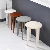 슈가범벅 화장대의자 엔틱 인테리어 소품 화분장식 클래식 인테리어 마호가니 빈티지 원형스툴