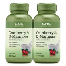해외지엔씨 GNC 크랜베리 디만노스 60 캡슐 2개 매일