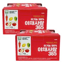 비락 유기농100% 야채사랑365 190ml 24개, 야채음료 190ml 24개입