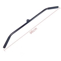 광안리보부상 렛풀다운 등운동 긴 그립 핸들 손잡이 1.2M, 96CM꺽인그립