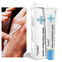Herbal Anti-bacterial Cream Ointment Treat Fungu Eczema Anti-itch Relief Rash Urticaria Desquamation