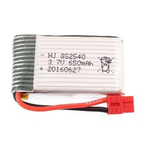 SYMA X5UW WDS1 드론배터리 드론부품, 03. (X5U) 3.7v 650mah(HC), 1개