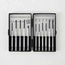 어라픽휴대용 11종 정밀 시계 드라이버 세트(케이스포함), 상세페이지 참조