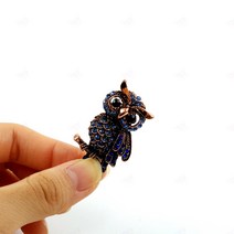 엄마 정장 앤틱 뺏지 부엉이 브로찌 고급 40대 큐빅 브롯지 50대 옷핀 어버이날 배지 베찌 할머니 예쁜 부엉이 생신 브로치 행운 자켓 어머니 선물 배찌 뱃지 60대 생일 브론즈