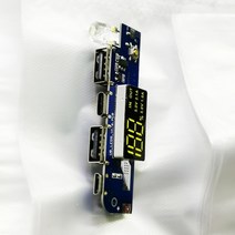파워뱅크 자작배터리 캠핑용배터리 듀얼 USB 3.7V 5V 2A 부스트 모바일 보조베터리 DIY 충전기 보드 모듈 L, 한개옵션0