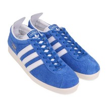 [해외]아디다스 GAZELLE VINTAGE BLUE/FOOTWEAR WHITE/WHITE골드 METARIC 20FW-I fu9656
