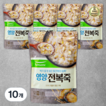 라이브잇 풀무원 영양 전복죽 450g 10개, 140개