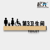 포인트 커피 간판 실내 아크릴 화장실 표찰 특이한 회의실 표지판 문패 아껴주세요 물종이 아늑 안내판 벽 붙이기 디어 용변 후 물 화실 화실 슬로건 표지를 타서 화실 안내판 붙이기 광고판 제작, 07 제3화장실