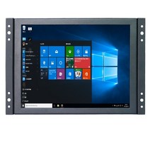 산업용 오픈 프레임 모니터 AV BNC VGA HDMI USB 입력 43 DC 12V 10 인치, Resistive Touch