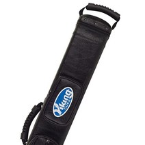Viking Pool Cue 케이스 2x2 어깨끈 비닐 쉘 및 펠트 내부가 있는 스틱 2개용 당구 큐 케이스 홀더 테이블 액세서리 장비, 3x6