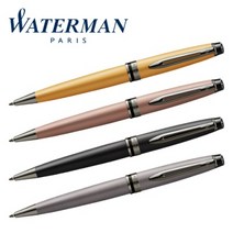 워터맨 엑스퍼트3 디럭스 메탈릭 볼펜 (4 colors), 메탈릭 실버 RT-B, 색상