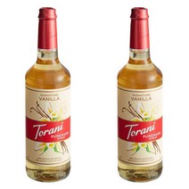Torani 토라니 시그니처 바닐라 퓨어메이드 시럽 750Ml 2개