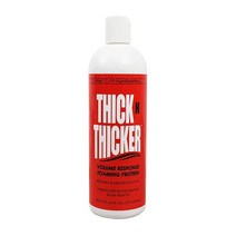Chris Christensen Thick N Thicker Thickening 애견 컨디셔너 전문가처럼 손질 프로 비타민 포뮬라 실리콘 프리 영양소 및 단백질 주입 블렌드, 16 Ounce