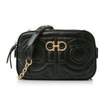 [라벨루쏘] [페라가모] 21 H086 NERO 0720149 퀼티드 간치니 카메라백