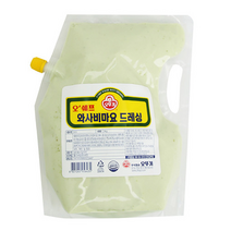 오뚜기 오쉐프 와사비마요 드레싱, 2개, 2kg