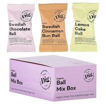 Dig 디그 비건빵 비건베이커리 Organic Ball Mix Box 25g 16개입