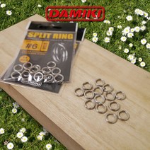 다미끼 스프리트 링 스플릿링 루어소품, 7, 1개