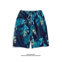 M-3XL 남성용 하와이안 바캉스 스타일 반바지 캐주얼하고 편안한 꽃무늬 반바지 비치 반바지 K103