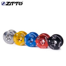 옴니움 크랭크 ztto 5pcs 자전거 체인 휠 볼트 7075 t6 알루미늄 합금 cnc mtb 체인링, 7mm 5pcs 레드