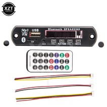 MP3플레이어12V MP3 WMA 디코더 보드 오디오 모듈 USB TF 라디오 블루투스 호환 가능 무선 음악 자, 한개옵션0
