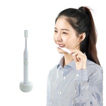 국내산 하이 전동 음파 칫솔 진동 자동 여행용 미세칫솔모 선물용세트 답례품 기념품, 그린(Green_녹색)