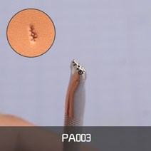 금속 가죽 작업 안장 만들기 도구 조각 공예 스탬프 스탬핑 솔리드 DIY 인쇄 용품, 02 PA003