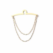 부토니에 정장 양복 코디 브로치 넥타이 압정 SIMPLE CHAIN BROOCH MEN& SUIT TIE CLIP 체인 컬러 핀 컬러 버클 배지 HIGH-END JEWELRY