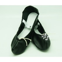 이화 한국무용 가죽 무용화 검정코슈즈, 235, 검정