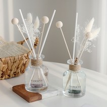 네이센트 천연 화이트 플라워디퓨저 150ml, 화이트자스민민트