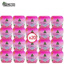 산도깨비 70일 지속형 화장실용 방향제 피치향/레몬향/라벤더향/블랙체리향 300g x 택일 20개 1박스, 피치향 x 20개