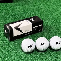누구나 골프공 N5 비거리 2피스 1슬리브 3구, 고급파우치