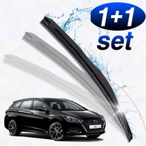 위wigna_i40 와이퍼 세트 650mm400mm 고급 교체 간편 차량유리 차닦이 하이브리드 사계절 자동차 앞유리 교체용♥gnaw, ♥Moringstar♥