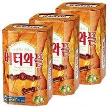 크라운)버터 와플 135g x 10개 깊은 풍미의 정통 유럽 비스켓 비스킷