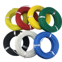 실리콘 와이어 케이블 내열 300도 내화 철사 전선, 2.5평방미터(10미터 가격) 색상옵션선택
