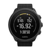 순토 8종 다양한 사은품 SUUNTO SS050564000 순토9 바로 티타늄 차콜블랙 스포츠 스마트 웨어러블 워치
