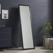 에이스홈 메종 415 전신거울, 스탠드형, 블랙 / MA061_BLK