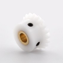 베벨기어 톱니바퀴 모터 스프라켓 기어 가공 직각 POM 나일론 소재 기계식 동력 전달 등직경 베벨 1M 11 20 25 30 톱니 보어 5 6 8 10 12mm 1 개, [03] 30 Teeth, [04] 10mm