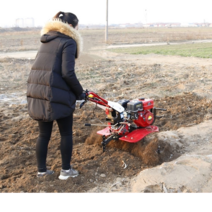 밭가는 기계 경운기 소형 농기계 아시아 경작기 휴립피복기 아세아 관리기 미니 귀농 주말농장, 공랭식디젤모델+회전식경운기+고무바퀴+배수로