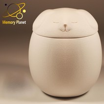 강아지 유골함 납골함 보관함 화장용기 항아리 도자기 세라믹 반려견 장례용품 장례식, 블랙 500ml