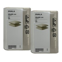 베개 커버 50x80cm 베이지 2입 드발라 2개