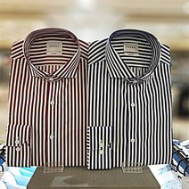 예작 SH04 구김없는 런던스트라이프 와이드카라 YJ9FBS967BL