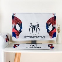 데스크탑 컴퓨터 먼지 커버 전체 세트 19 "/24"/27 "Monit 용 현대 LCD 모니터/키보드/호스, 18 19  3 piece suit_03 27 inch