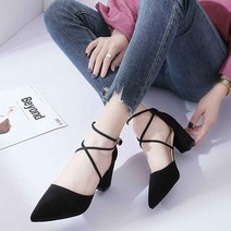 미라클세븐 M7 여자 키높이화 세무 셋업 펌프스힐 구두