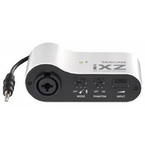 iPad / iPhone / iPod 용 Tascam iXZ 마이크 / 기타 인터페이스, 단일옵션