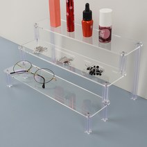 상세정보참조 조립식 3단 아크릴 진열대 투명받침대 휴대폰진열대 악세사리진열 귀걸이진열 귀걸이진열장 아크릴계단식진열대 보석진열장 반지정리대 팔찌진열대 핸드폰진열대